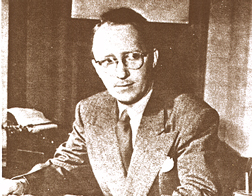 Ulmer Turner at the WBKB news desk
