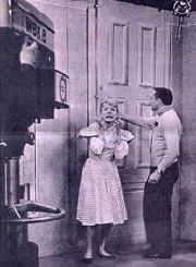 Joy as Pamela Puppet on the set of Jobblewocky Place.  Photo by Edward De Luga.